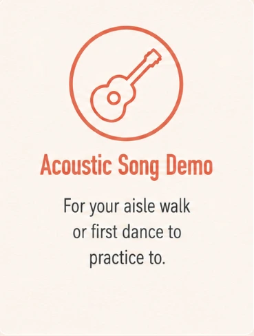 Acoustic song demo Acoustic song demo